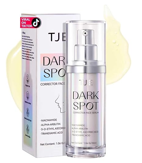 TJE Dark Spot Remover Serum for Face – Brightening & Tone-Evening Skincare Gift for Her, Lightweight Daily Serum for the Look of Sun Spots, Age Spots & Acne Marks – Mother’s Day Gift Idea Serum
