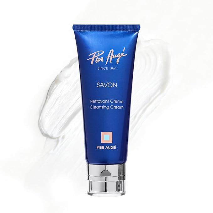 Pier Augé Pier Auge Facial Cleanser, Hydrating Face Wash—Lauryl Glucoside, Trehalose,Hyaluronic Acid, Gentle Makeup Remover, Soothing Antioxidant for Glowing Skin, Gentle Face Cleanser(100ml/3.38 fl.oz.) Water Cleanser