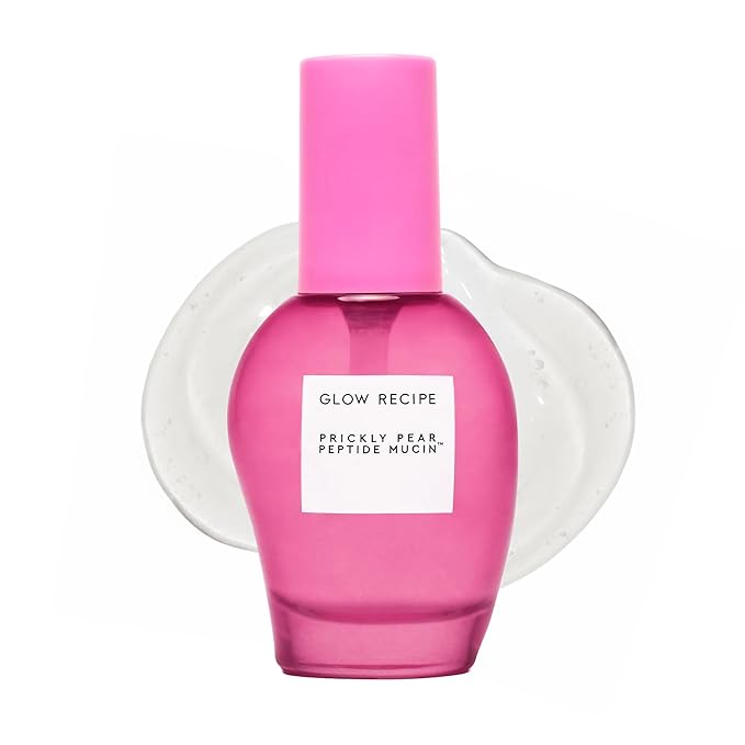 Glow Recipe Glow Recipe Prickly Pear Peptide Mucin - Vegan "Snail" Mucin Face Serum to Hydrate & Repair Skin Barrier with Pore Refining Bio-Active Peptides & Deep Hydration - Glass Skin Korean Skincare (40ml) Serum