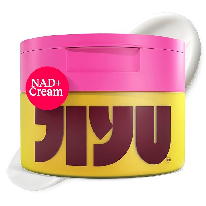 JiYu JiYu NAD+ Hydrating Face Moisturizer – Korean Anti-Aging Cream for Radiant, Firm & Smooth Skin – Deeply Hydrating & Brightening Daily Moisturizer Cream for Face and Body, All Skin Types – 50 ml Moisturiser