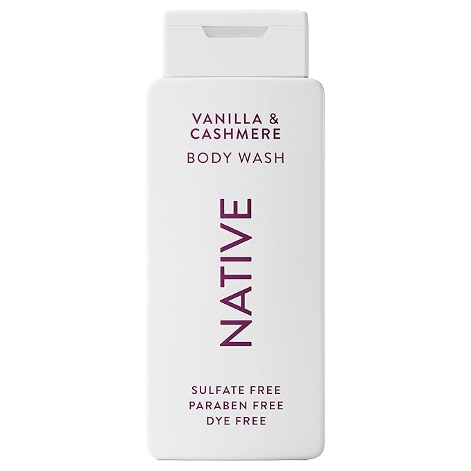 Native Native Vanilla & Cashmere Body Wash 18 fl oz Korean face wash