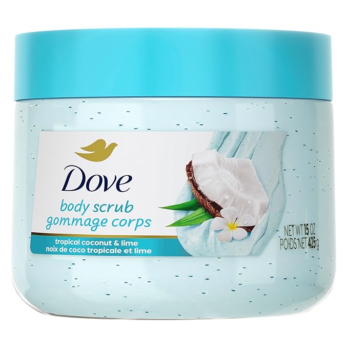 Dove Dove Moisturizing Body Scrub Tropical Coconut For Exfoliated & Hydrated skin 15 oz Exfoliator