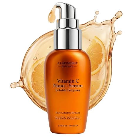 CLARIMOND ORALCARE Vitamin C Serum for Face – Dark Spot Corrector, Anti Aging & Hyperpigmentation Treatment w/Niacinamide – Brightening Serum for Fine Lines, Wrinkles & Uneven Skin Tone Lightweight Fast Absorbing Serum