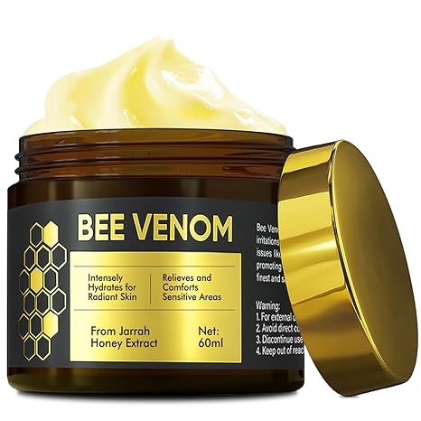 RQUXMT Natural Bee Venom Cream with Organic Royal Jelly Moisturiser
