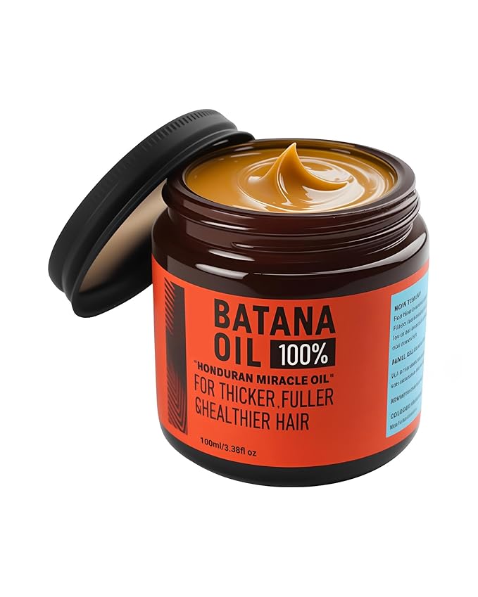 CKOWAJN Batana Oil for Hair Growth, 100% Raw & Organic Dr. Sebi Hair Growth Oil from Honduras, Unrefined Cold-Pressed Formula for Thicker, Stronger Hair, Batana Hair Mask for Men & Women,3.38Fl Oz(Pack of 1) skincare