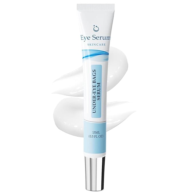 LOREVIYA Under Eye Cream, Retinol Cream for Eye Bags and Wrinkles, Eye Bag Treatment for Men Women, Eye Cream with Caffeine for Dark Circles and Puffiness Tightener, 15ml/0.5 fl.oz Eye Cream