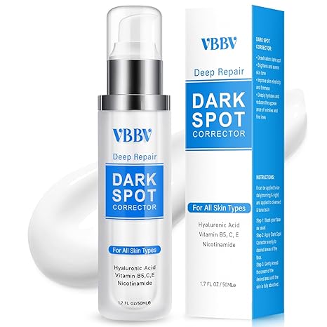 VBBV VBBV Dark Spot Remover for Face and Body, Dark Spot Corrector, Sun Spot Freckles Hyperpigmentation Treatment, Advanced Dark Spot Remover Cream with Niacinamide for Women and Men (1.7 Fl Oz) Moisturiser